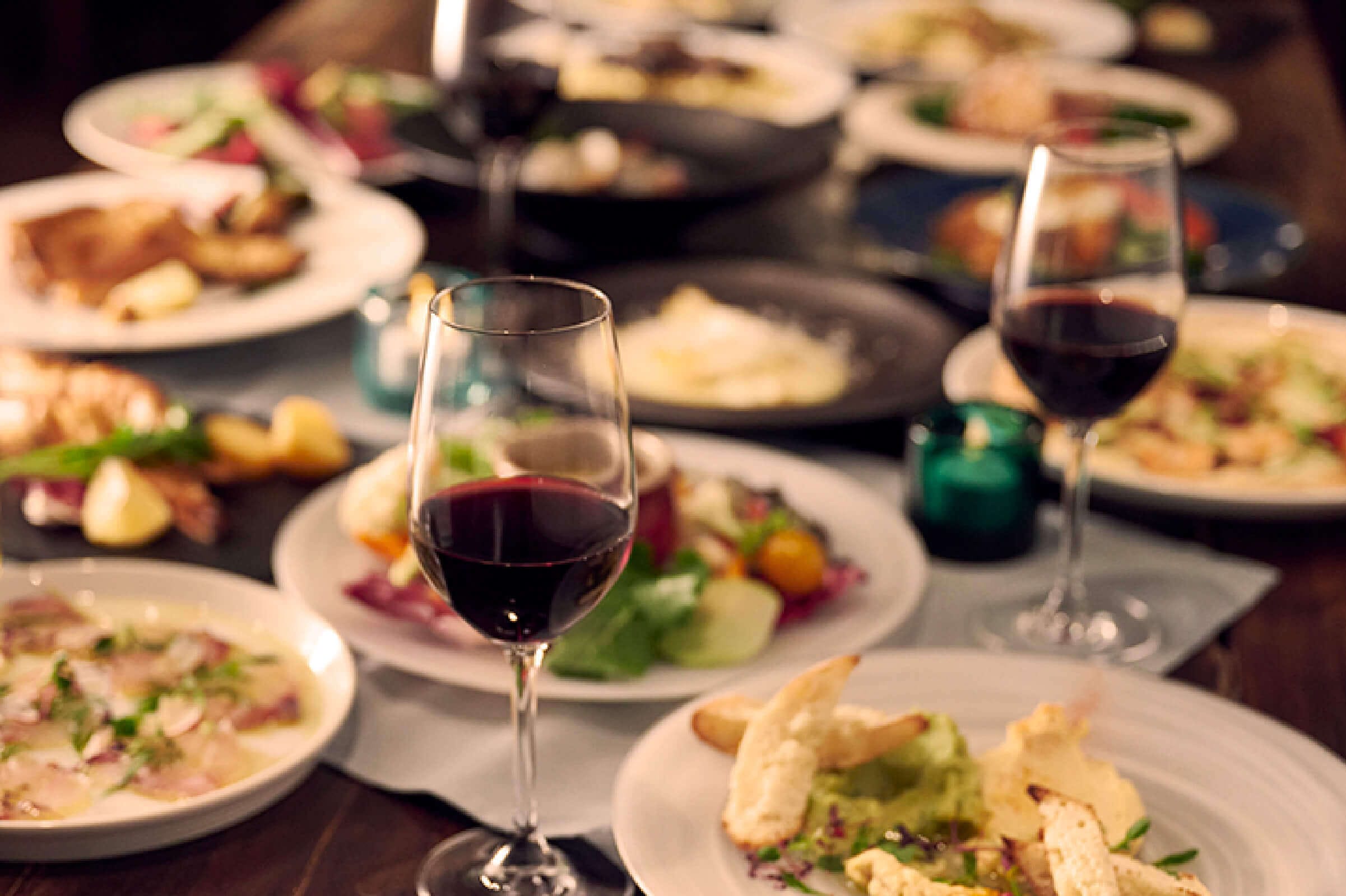 Dinner menu